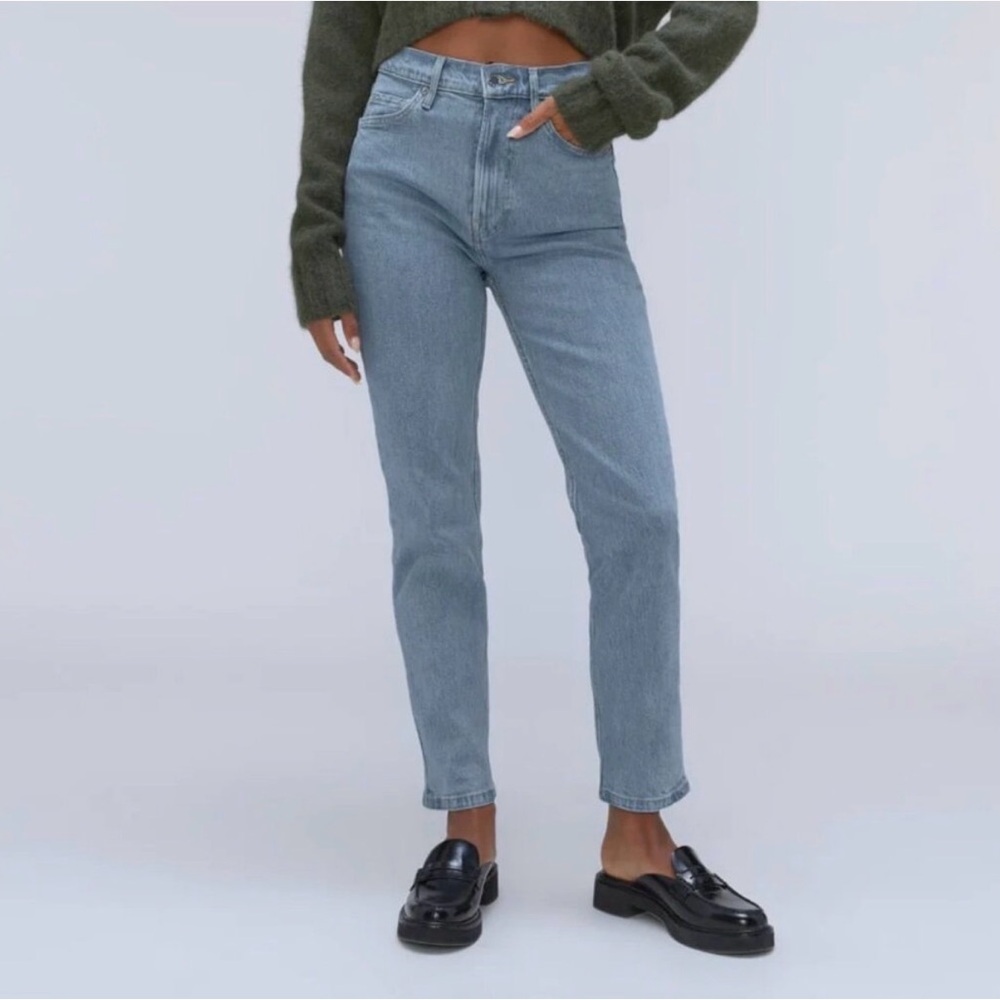 Everlane Original Cheeky Jeans 28R light blue perfect
